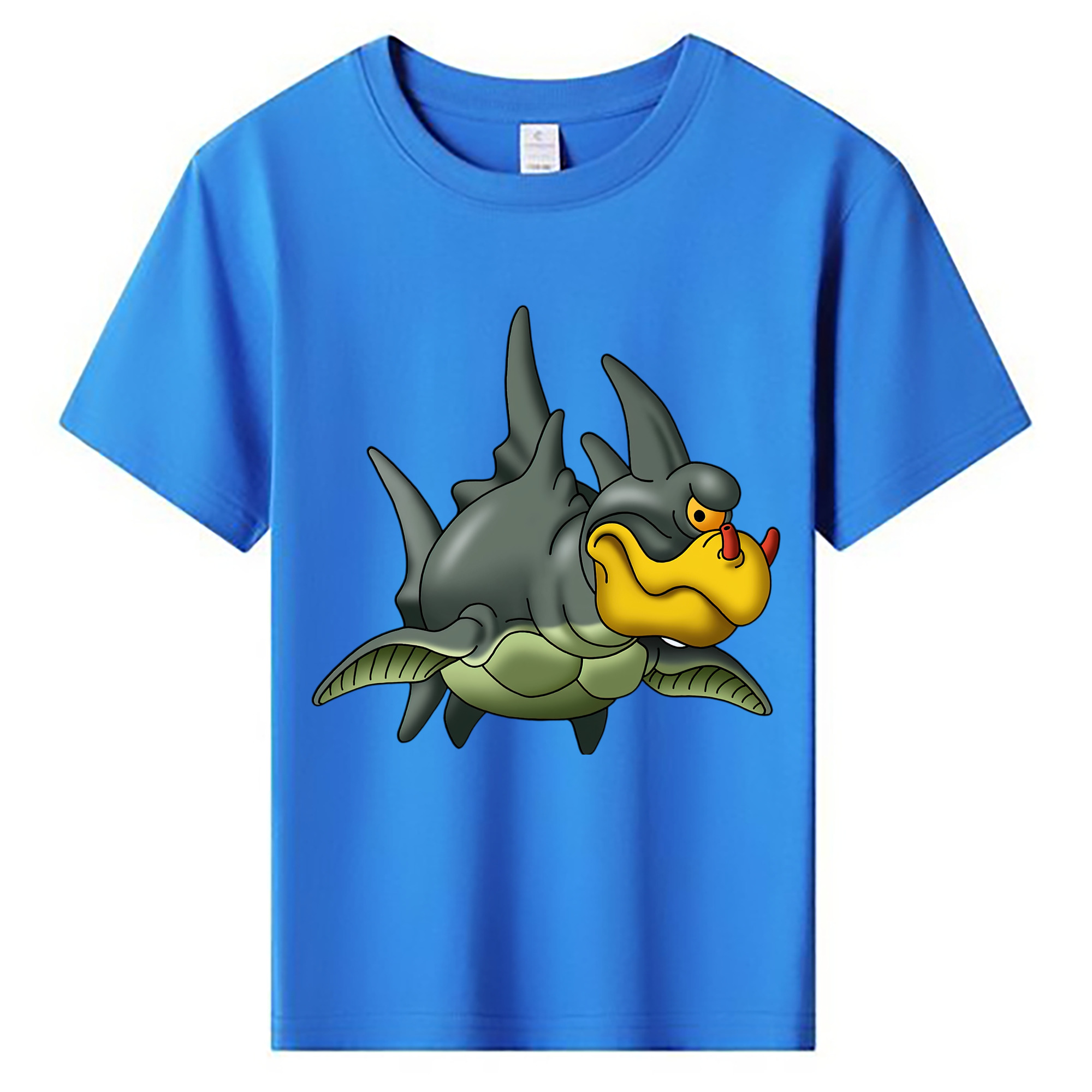 （画像用） ドラゴンクエスト Doragon Kuesuto Dragon Quest 綿100％キッズTシャツ（フロントプリント）